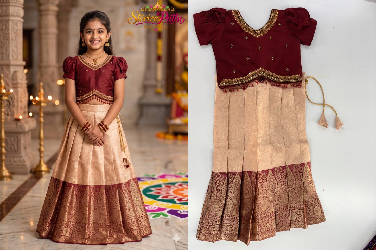 Kids Lehanga Choli Size 12 to 40