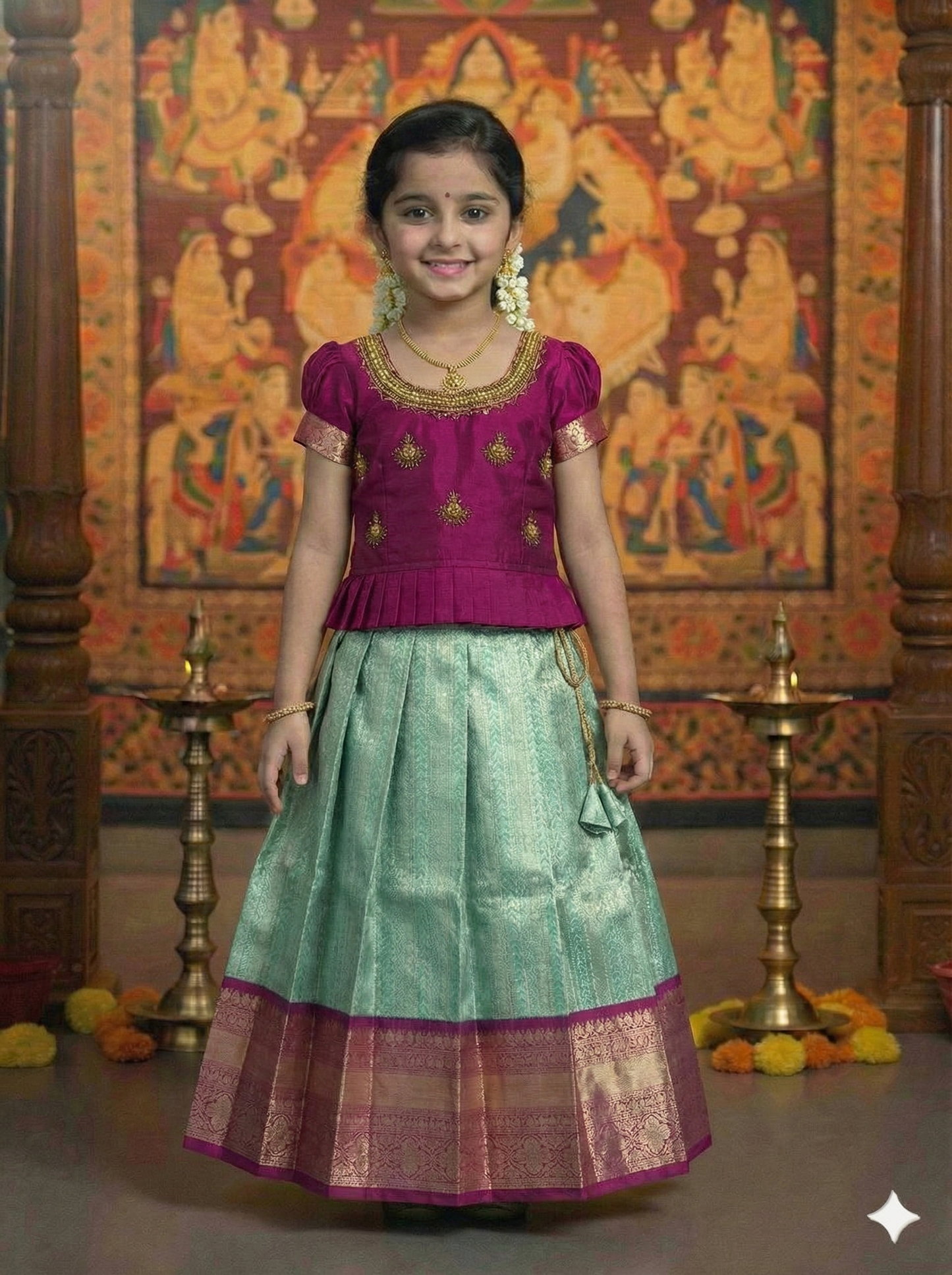 Traditional Kids Lehanga Blouse